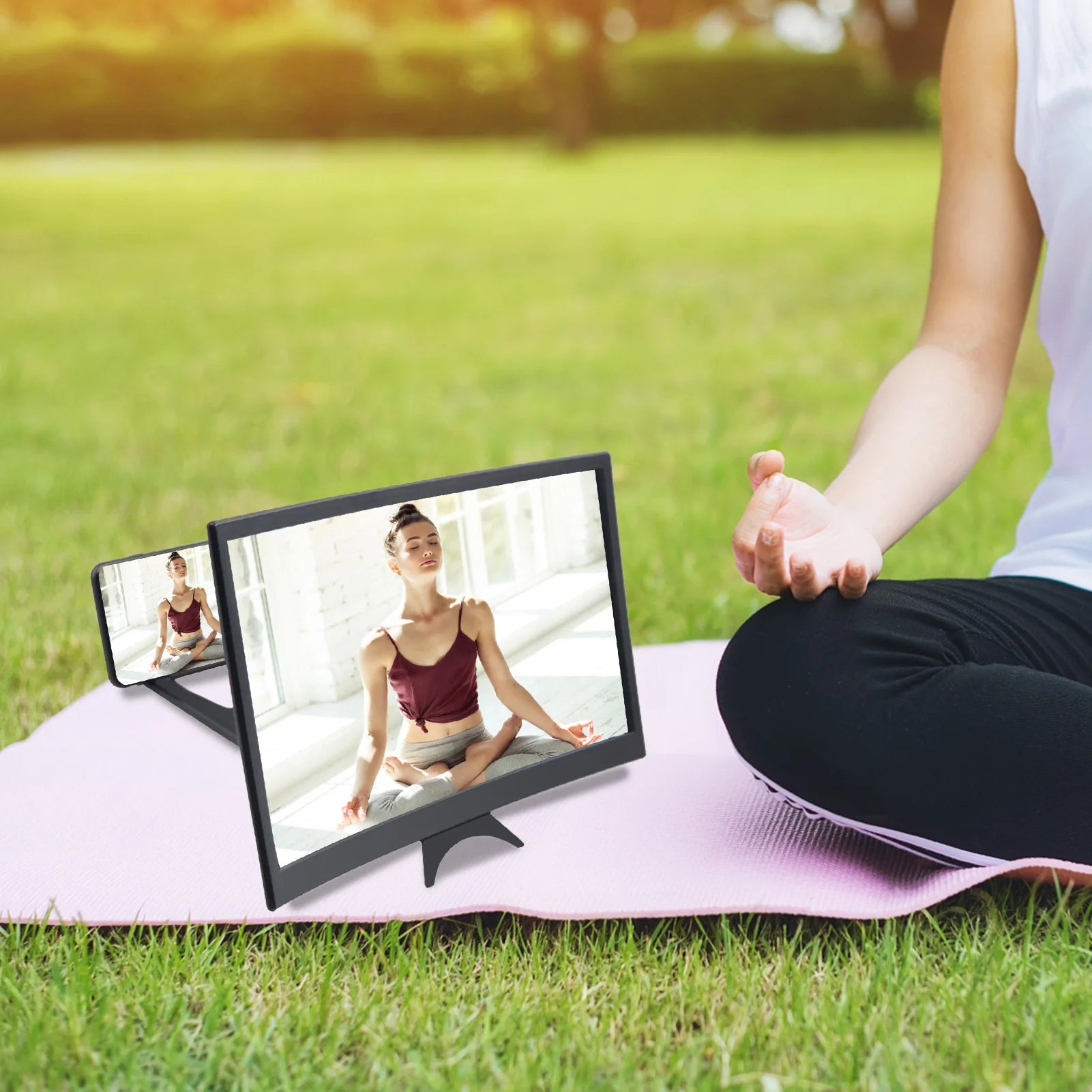 Amplificateur d’écran 14” courbé — Grand écran pour smartphone